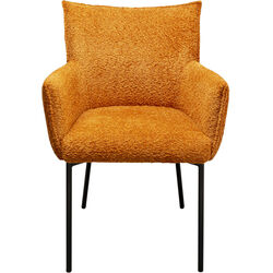 Chair with Armrest Selma Orange