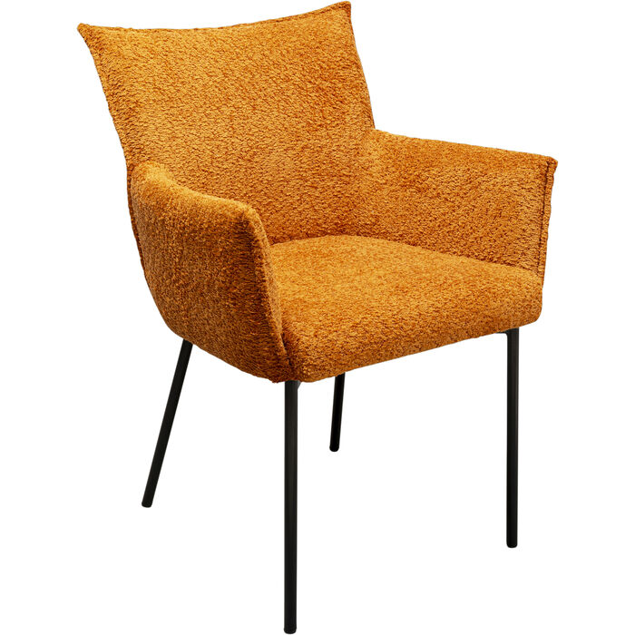 Chair with Armrest Selma Orange