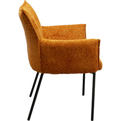 Chair with Armrest Selma Orange