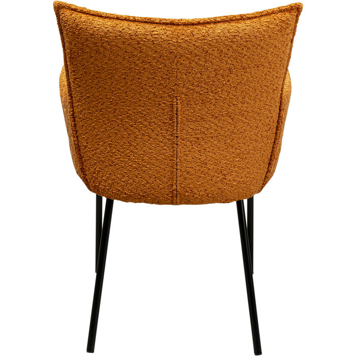 Chair with Armrest Selma Orange