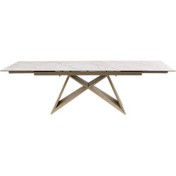 Mesa Ext. Nelly Gris 180(40+40)x90cm