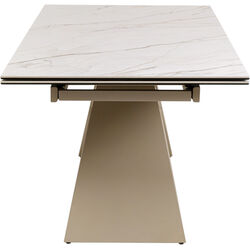 Extension Table Nelly Greige 180(40+40)x90cm