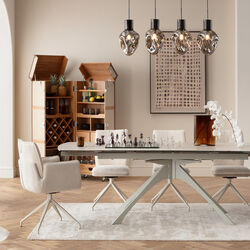 70254 - Swivel Chair Hilla White