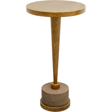 Side Table Coney Brass Ø30cm