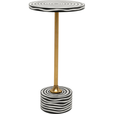 Mesa auxiliar Domero Swirl Ø25cm