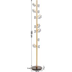 Garderobenständer Twig Uno 193cm