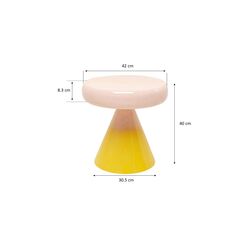 Beistelltisch Rici Colore Ø42cm