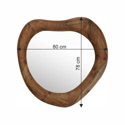 Spiegel Jorge 80x78cm