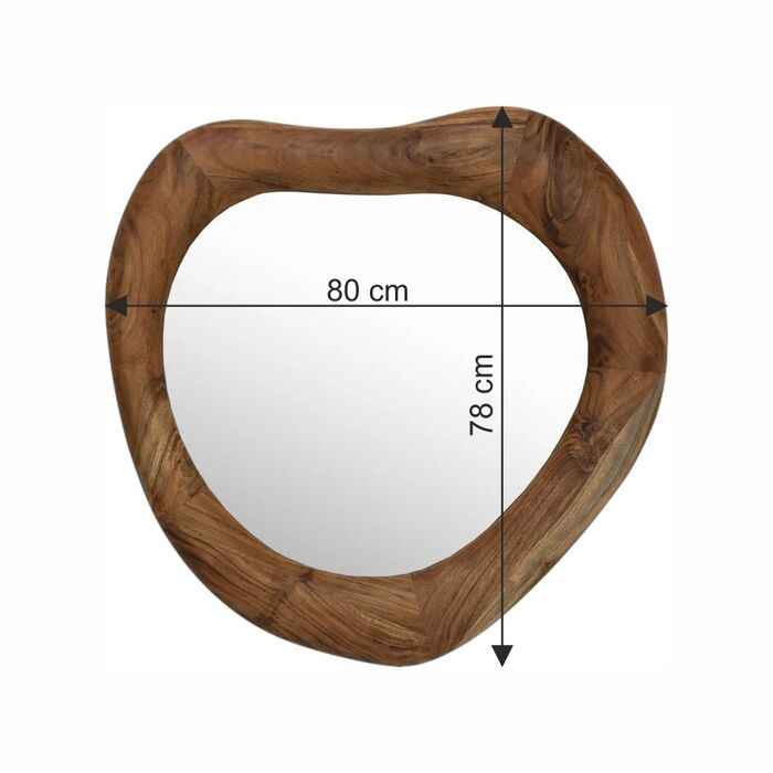 Spiegel Jorge 80x78cm