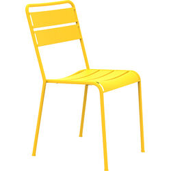 Chaise Twist jaune