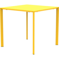 Table Twist Yellow 80x80cm