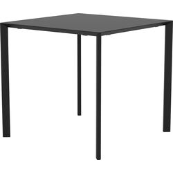 Mesa Twist negro 80x80cm