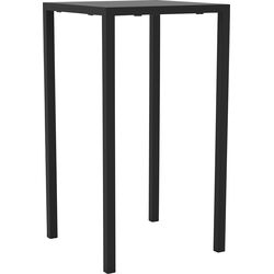 Table bar Twist Quatris noir 60x60cm
