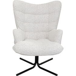 Fauteuil pivotant Oscar beige