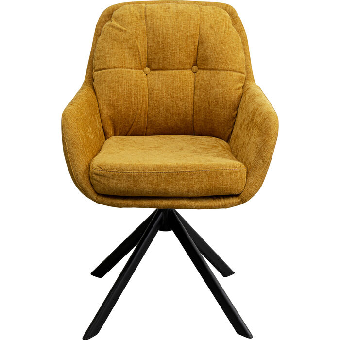 Swivel Chair Molly Yellow