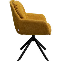 Swivel Chair Molly Yellow