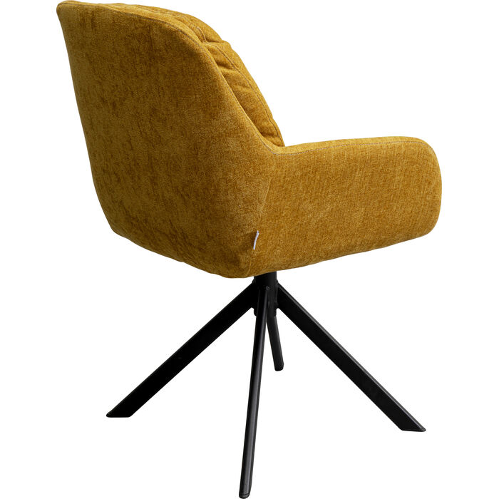 Swivel Chair Molly Yellow