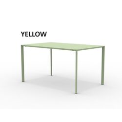 Table Twist jaune 90x200cm