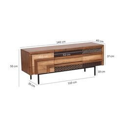 Lowboard Gino 140x55cm