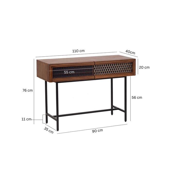 Konsole Gino 110x76cm