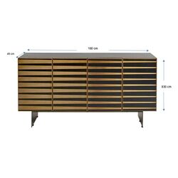 Sideboard Lago Dunkel 160x83cm