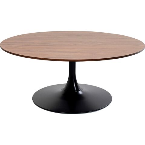 Mesa centro Schickeria Nogal Negro Ø110cm
