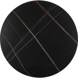 Tisch Invitation Set Ceramic Schwarz SchwarzØ120cm