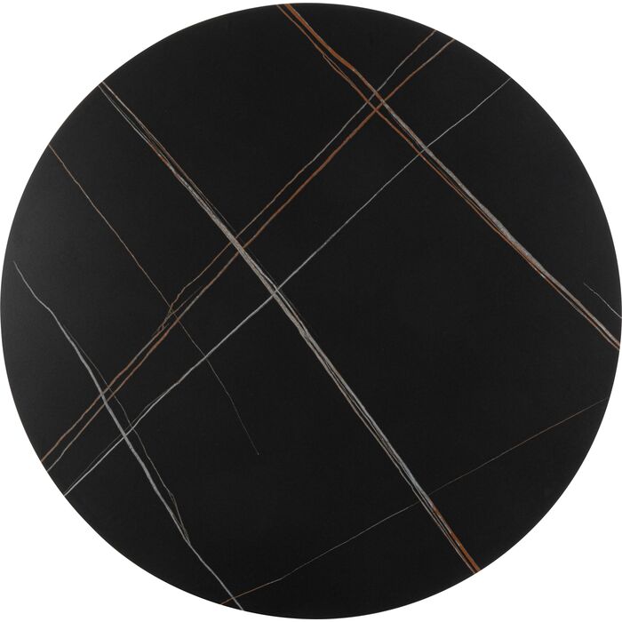 Tisch Invitation Set Ceramic Schwarz SchwarzØ120cm