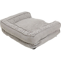 Hunde/Katzenbett Stripes Grau