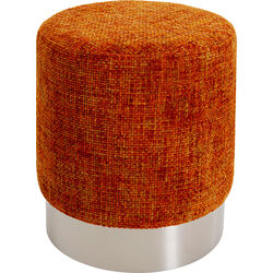 70535 - Hocker Berry High Silber Orange Ø39cm
