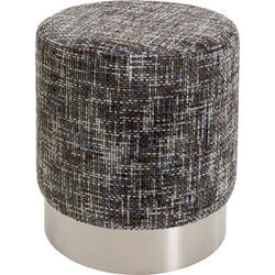70536 - Hocker Berry High Silber Dunkelgrau Ø39cm