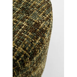 Hocker Berry High Silber Grün Ø39cm