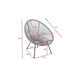 Sessel Acapulco Mono Greige