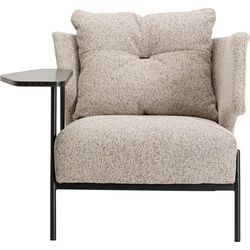 70576 - Armchair Taylor Beige Tray