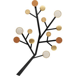 70595 - Wandgarderobe Bubble Tree Metallic 112cm