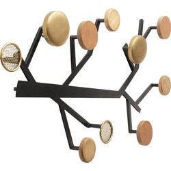 Wandgarderobe Bubble Tree Metallic 40cm