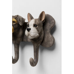 Wandgarderobe Dog Family 31cm