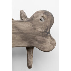 Wandgarderobe Dog Family 69cm