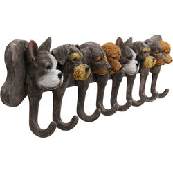 Wandgarderobe Dog Family 69cm