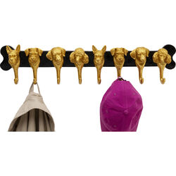 Wandgarderobe Dog Family Gold 69cm