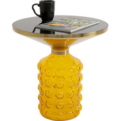 Beistelltisch Lola Gelb Ø50cm