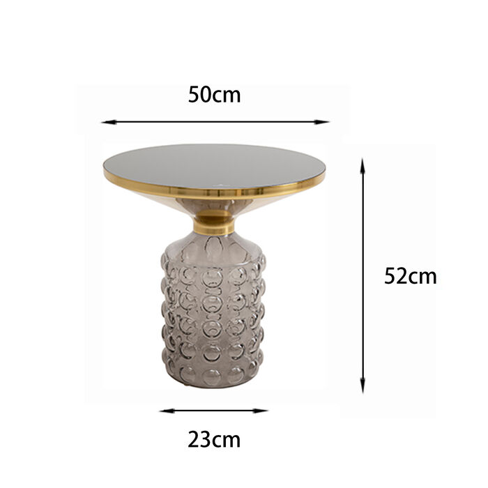 Beistelltisch Lola Smoke Ø50cm