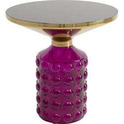 70649 - Table d'appoint Lola violet Ø50cm