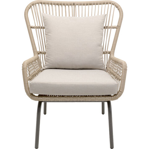 Fauteuil Madagascar rouge