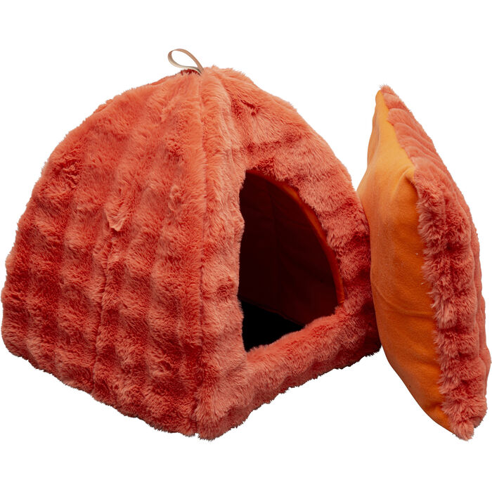 Hunde/Katzenbett Lulu Hut Orange