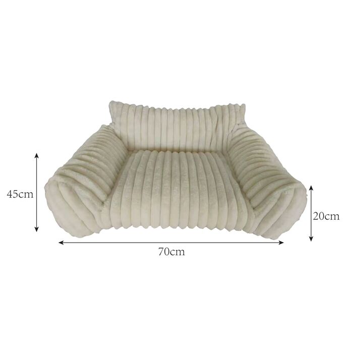 Hunde/Katzenbett Oase Beige