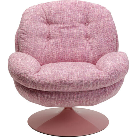 Swivel Armchair Cosy Pink