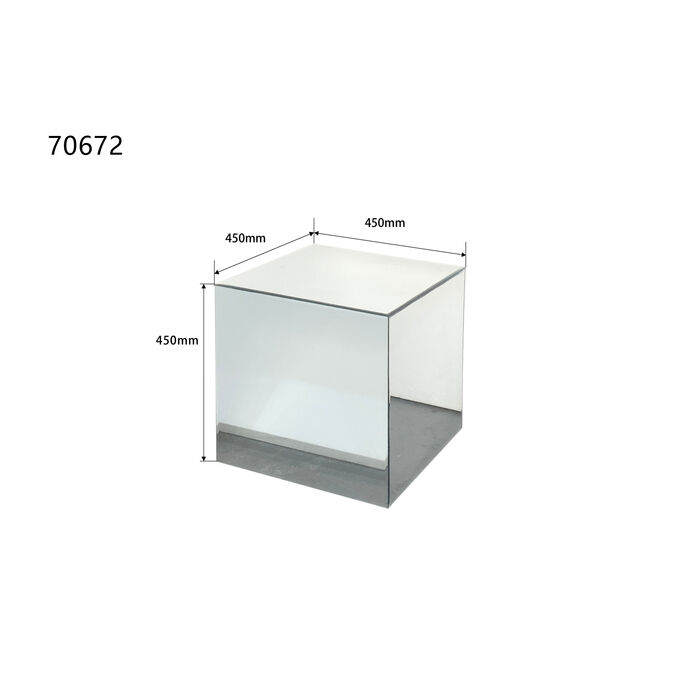 Beistelltisch Luxy Mirror 45x45cm