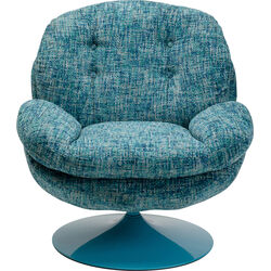 70679 - Fauteuil pivotant Cosy bleu