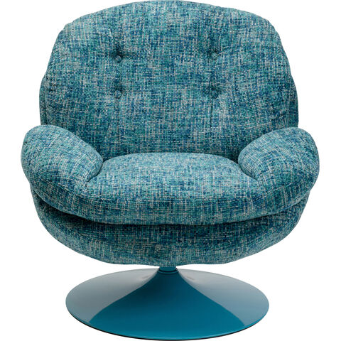 Swivel Armchair Cosy Blue